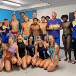 Johan Aantjes geeft waterpolo clinics in Zeist aan Team Bonaire